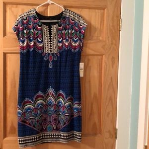Multi color laundry by shelli segal dress